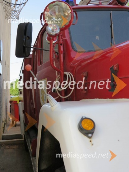 Gasilski avtomobil TAM NV 5500; indikator širine vozilaGasilski avtomobil TAM NV 5500