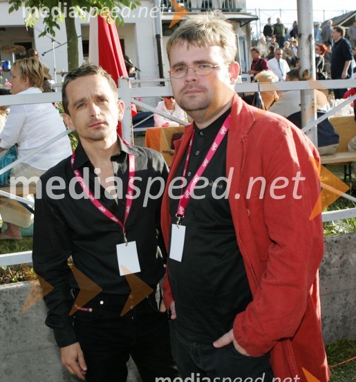 Damjan Vinter, pomočnik vodje programov in marketinga slovenskih Kolosejev in Alan Kavčič, namestnik odgovornega urednika revije MariborčanLady piknik