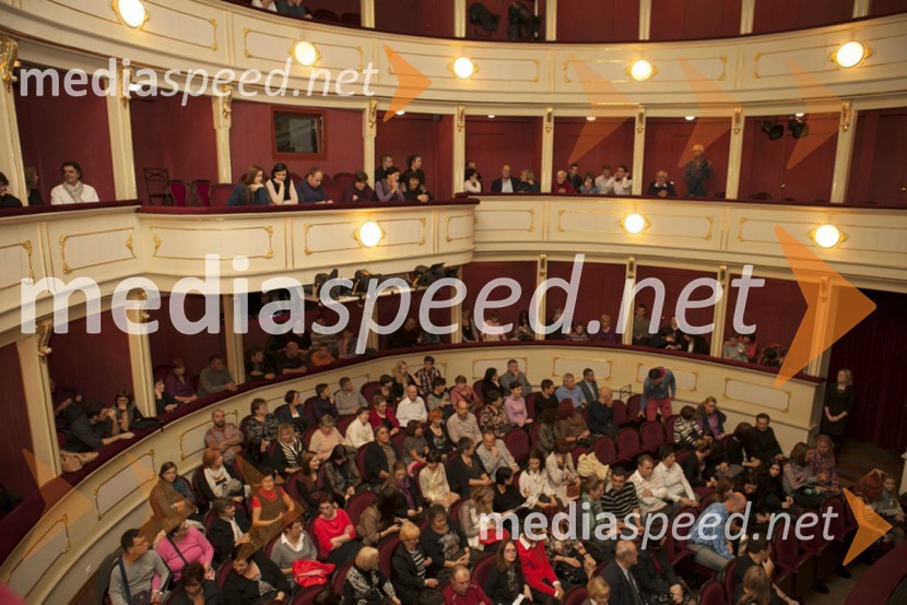 ObiskovalciRazstava src, gledališka predstava
