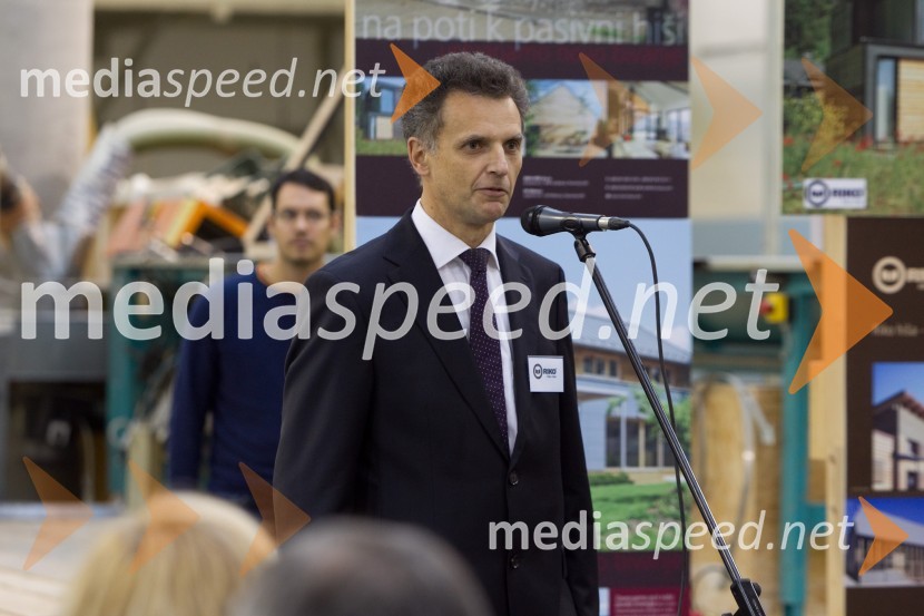 Bojan Lukšič, direktor podjetja Riko HišeDan odprtih vrat Riko hiše