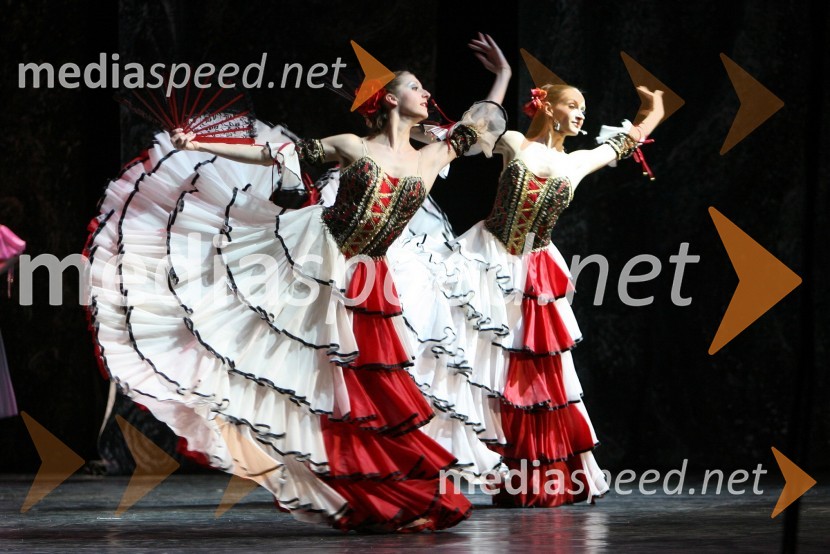 BaleriniBaletna predstava Labodje jezero z baletniki Bolšoj teatra