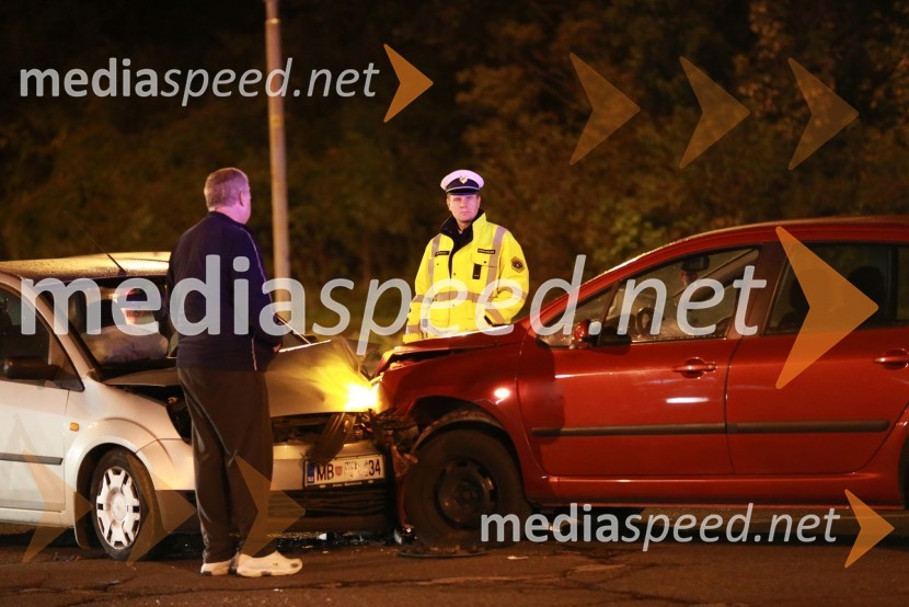 Prometna nesrečaPrometna nesreča v Mariboru