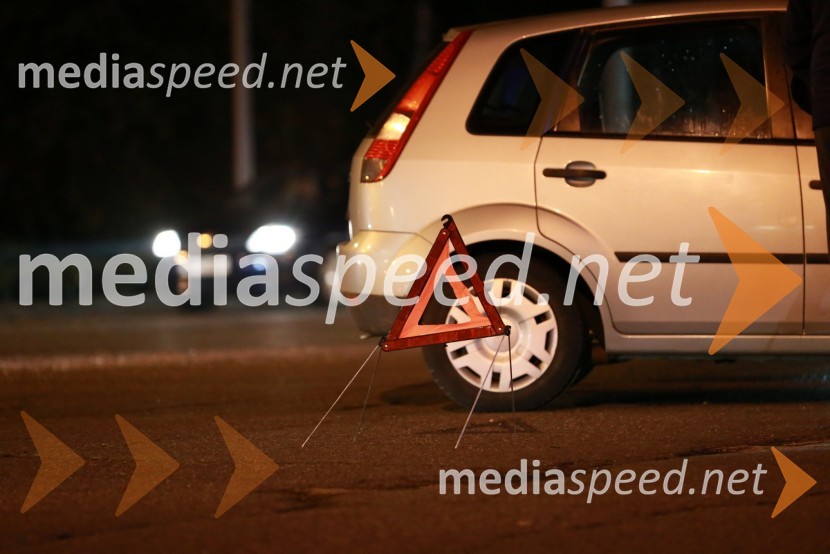 Varnostni trikotnikPrometna nesreča v Mariboru