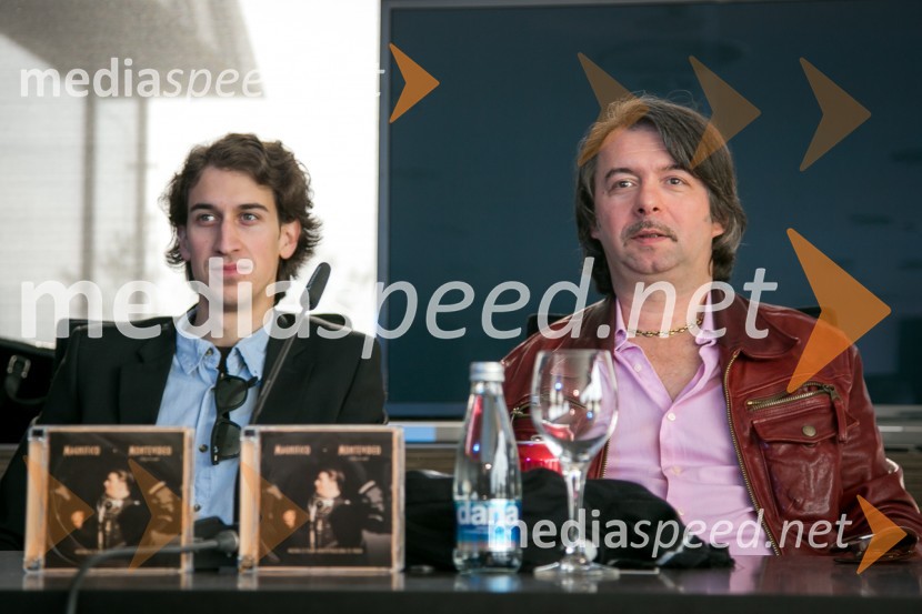 Matija Krečič, glasbenik; Robert Pešut Magnifico, glasbenikMagnifico predstavlja nov album - Montevideo, bog te video