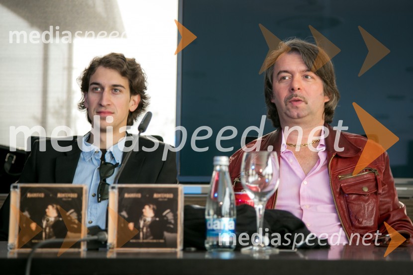 Matija Krečič, glasbenik; Robert Pešut Magnifico, glasbenikMagnifico predstavlja nov album - Montevideo, bog te video