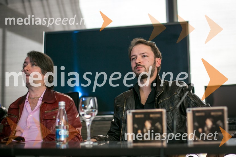 Robert Pešut Magnifico, glasbenik; Aleksander 
Pešut - Schatzi, glasbenikMagnifico predstavlja nov album - Montevideo, bog te video