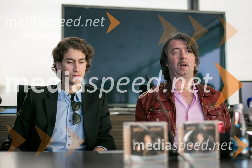 Matija Krečič, glasbenik; Robert Pešut Magnifico, glasbenikMagnifico predstavlja nov album - Montevideo, bog te video