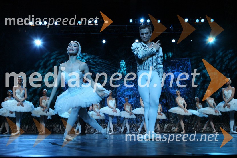 Ana Ivanova in Kiril Radiv, baletnikaBaletna predstava Labodje jezero z baletniki Bolšoj teatra