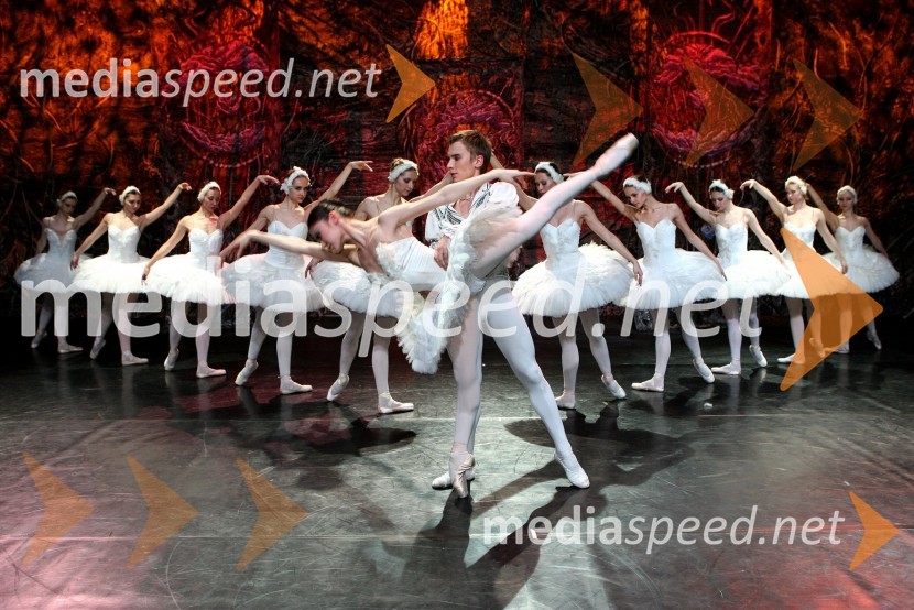 Člani kraljevskega baletaBaletna predstava Labodje jezero z baletniki Bolšoj teatra