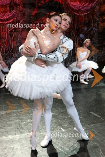 Ana Ivanova in Kiril Radiv, baletnikaBaletna predstava Labodje jezero z baletniki Bolšoj teatra