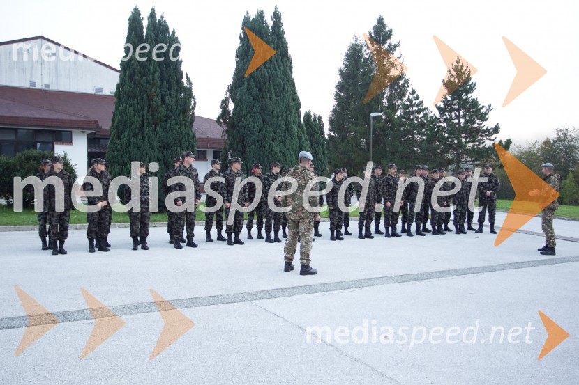 Športniki na usposabljanju v vojašnici Boštjana KekcaVrhunski slovenski športniki na usposabljanju v vojski, Bohinjska Bela