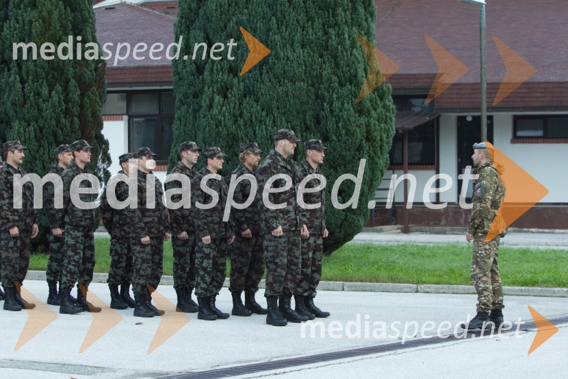 Športniki na usposabljanju v vojašnici Boštjana KekcaVrhunski slovenski športniki na usposabljanju v vojski, Bohinjska Bela