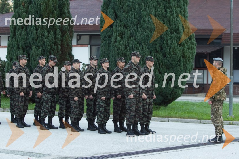 Športniki na usposabljanju v vojašnici Boštjana KekcaVrhunski slovenski športniki na usposabljanju v vojski, Bohinjska Bela