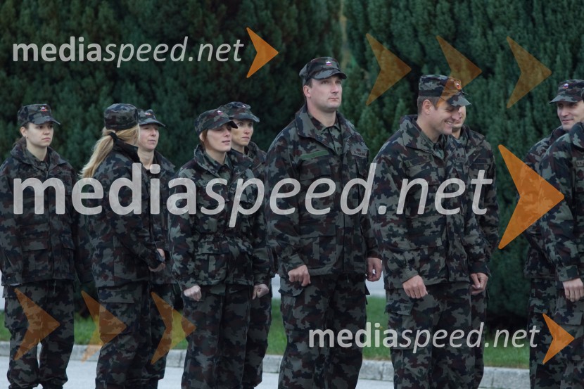 Športniki na usposabljanju v vojašnici Boštjana KekcaVrhunski slovenski športniki na usposabljanju v vojski, Bohinjska Bela