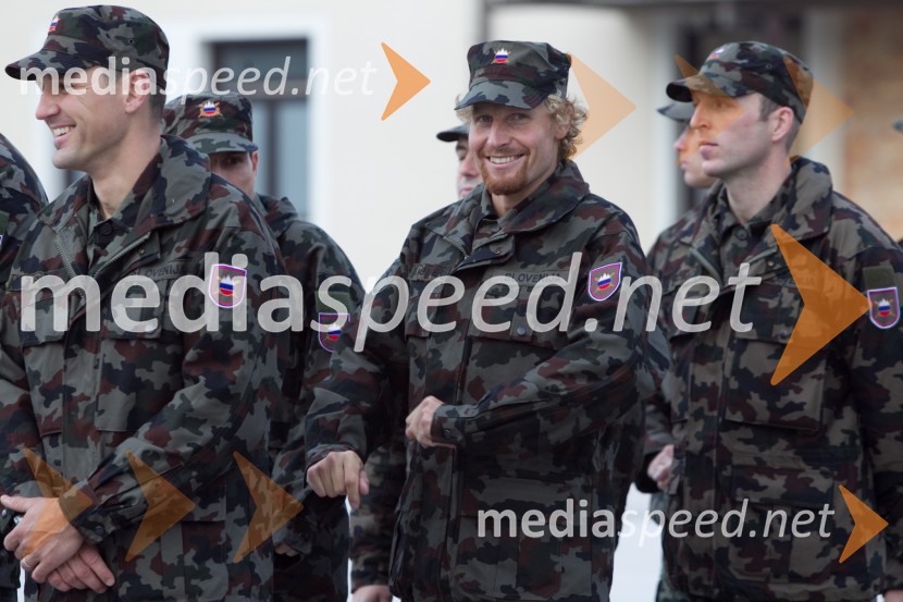 Klemen Bauer,&nbsp;biatlonecVrhunski slovenski športniki na usposabljanju v vojski, Bohinjska Bela