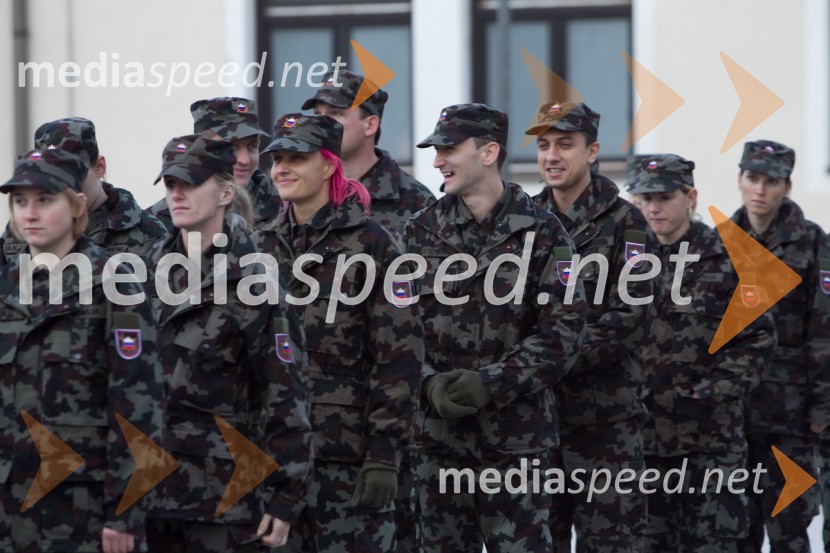 Športniki na usposabljanju v vojašnici Boštjana KekcaVrhunski slovenski športniki na usposabljanju v vojski, Bohinjska Bela