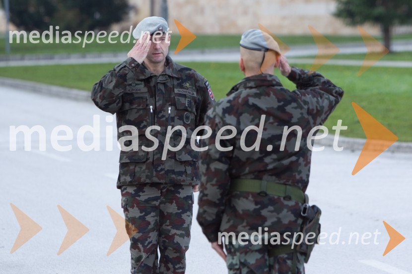 Anže Rode, poveljnik 132. gorskega bataljona Slovenske vojskeVrhunski slovenski športniki na usposabljanju v vojski, Bohinjska Bela