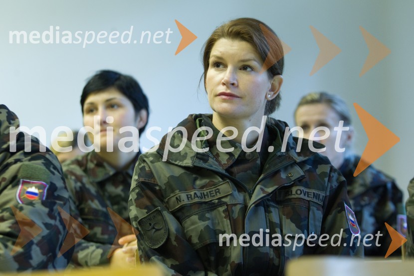 Nuša Rajher, taekwandooistkaVrhunski slovenski športniki na usposabljanju v vojski, Bohinjska Bela