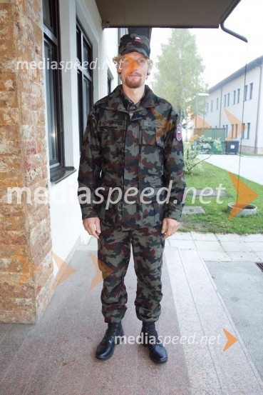 Klemen Bauer, biatlonVrhunski slovenski športniki na usposabljanju v vojski, Bohinjska Bela