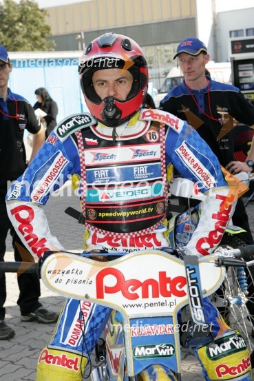 Piotr Protasiewicz, PoljskaSPEEDWAY, Speedway Grand Prix - VN Poljske 2005 trening