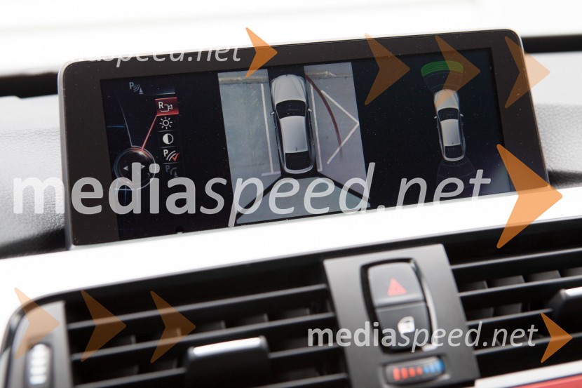informacijski ekran BMW 320d Gran Turismo Sport Line, mediaspeed test