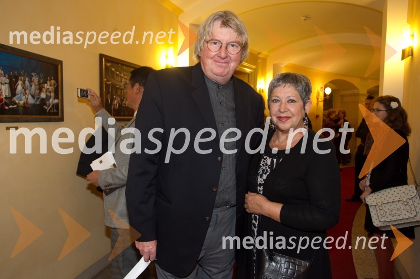 Lovrenc Blaž Arnič, dirigent; Zlatomira Nikolova, operna pevkaTrnuljčica, premiera baleta