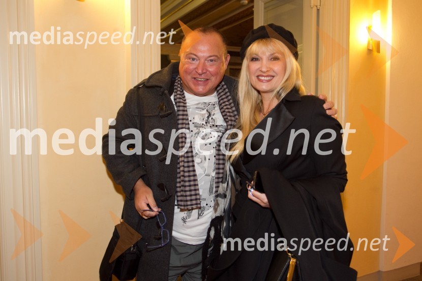 Nace Junkar, pevec; Helena Blagne, pevkaTrnuljčica, premiera baleta