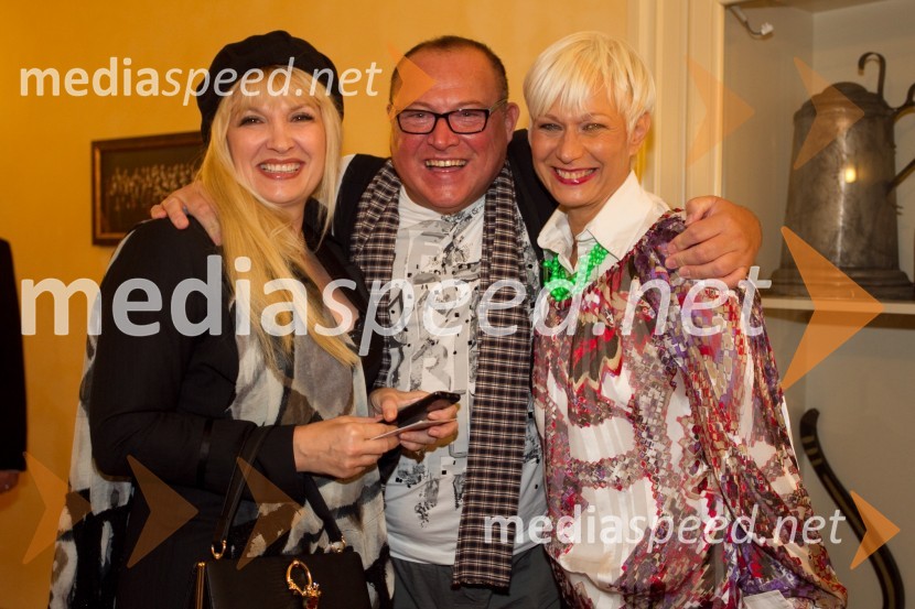 Helena Blagne, pevka; Nace Junkar, pevec; Barbra Drnač, novinarkaTrnuljčica, premiera baleta