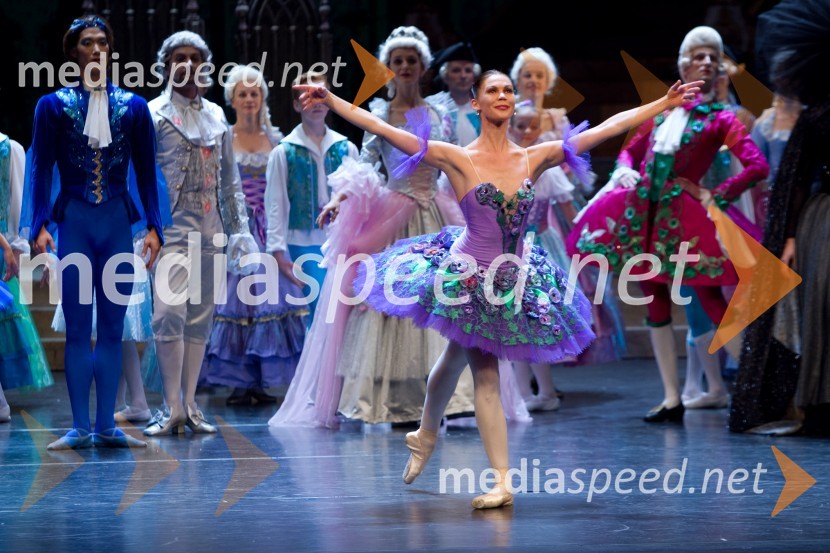 Regina Križaj, baletkaTrnuljčica, premiera baleta