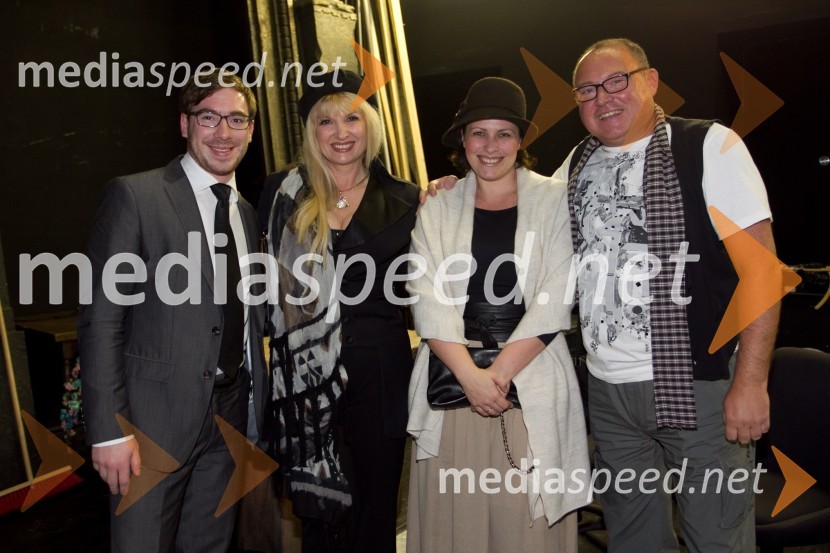 Darko Vidic, član Slovenskega okteta; Helena Blagne, pevka; Nška Drašček, pevka; Nace Junkar, pevecTrnuljčica, premiera baleta