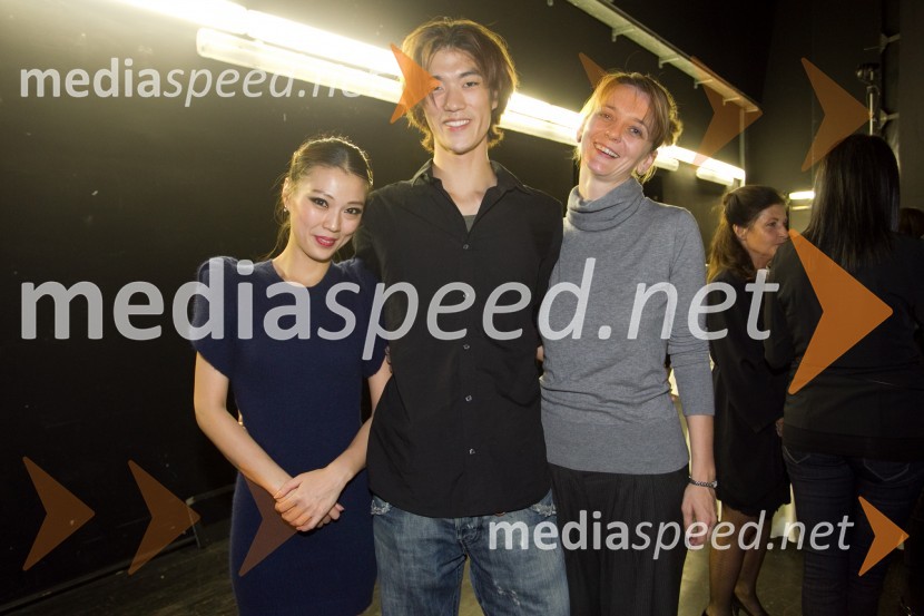 HyeMin Kim, baletka; Juki Seki, baletnik; Sonja Kerin Krek, baletkaTrnuljčica, premiera baleta