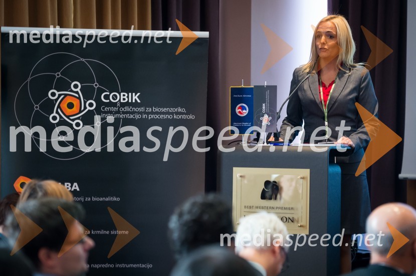 Mag. Ajša Vodnik, izvršna direktorica Ameriške gospodarske zborniceU.S. – Slovenia Business Bridge, razvojna in investicijska konferenca, prvi dan