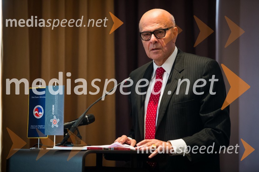 Dr. Zev Gurion, izvršni direktor Akron BioMedical CorridorU.S. – Slovenia Business Bridge, razvojna in investicijska konferenca, prvi dan