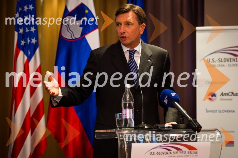 Borut Pahor, predsednik Republike SlovenijeU.S. – Slovenia Business Bridge, razvojna in investicijska konferenca, prvi dan