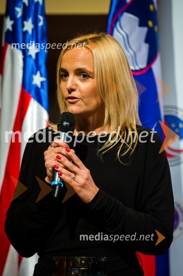 Mag. Ajša Vodnik, izvršna direktorica Ameriške gospodarske zborniceU.S. – Slovenia Business Bridge, razvojna in investicijska konferenca, prvi dan