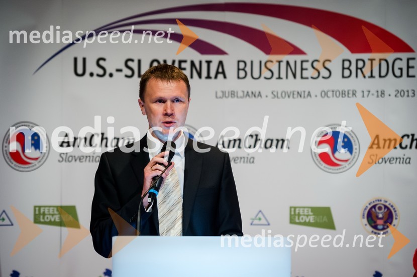 Dr. Yuri Sidorovich, odgovorni partner Deloitta v SlovenijiU.S. – Slovenia Business Bridge, razvojna in investicijska konferenca, prvi dan