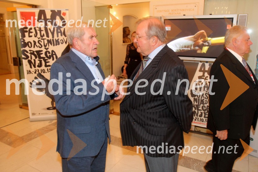 Jurij Souček, igralec; Rado Pavalec, igralec48. Borštnikovo srečanje 2013, otvoritev festivala