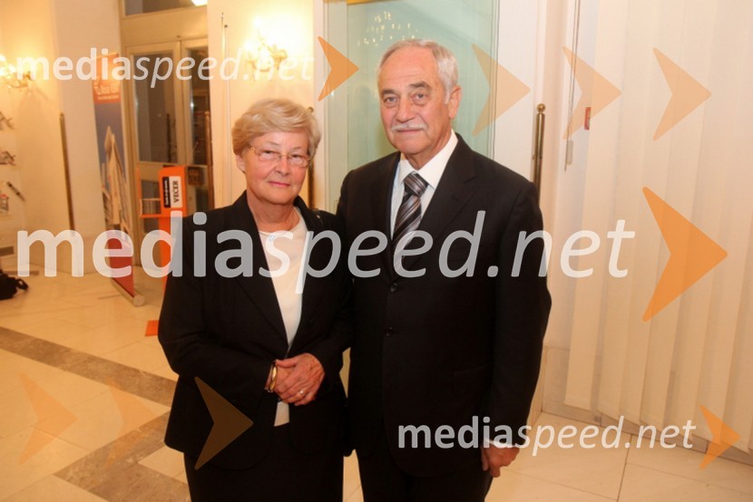 Alojzija Čas; soprog Rudi Moge48. Borštnikovo srečanje 2013, otvoritev festivala