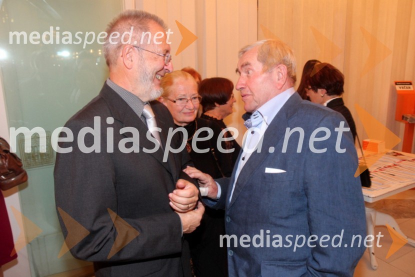 Aleš Jan, profesor; Jurij Souček, igralec48. Borštnikovo srečanje 2013, otvoritev festivala
