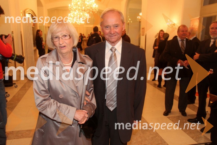 Renata Križman; dr. Alojz Križman48. Borštnikovo srečanje 2013, otvoritev festivala