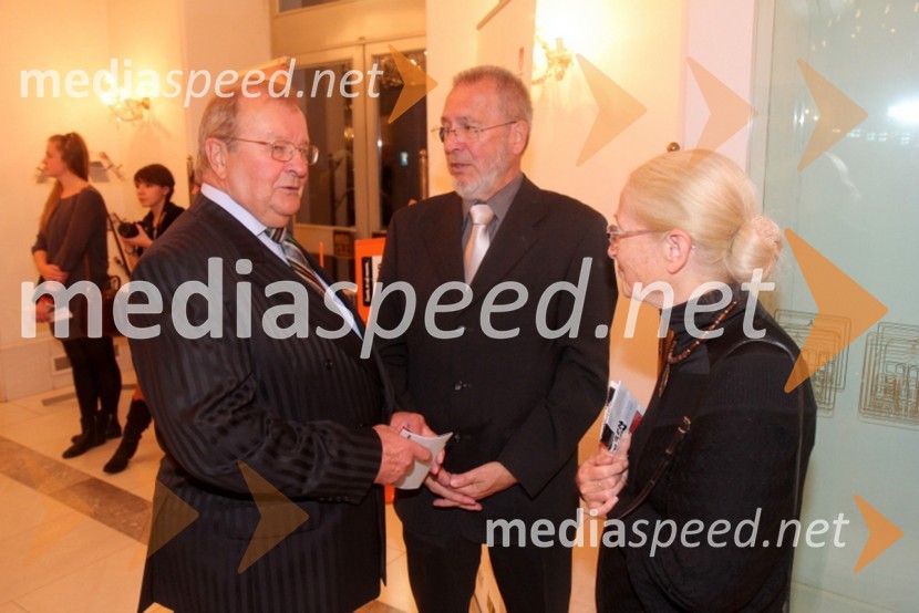 Rado Pavalec, igralec; Aleš Jan, profesor ; Barbara Berce48. Borštnikovo srečanje 2013, otvoritev festivala