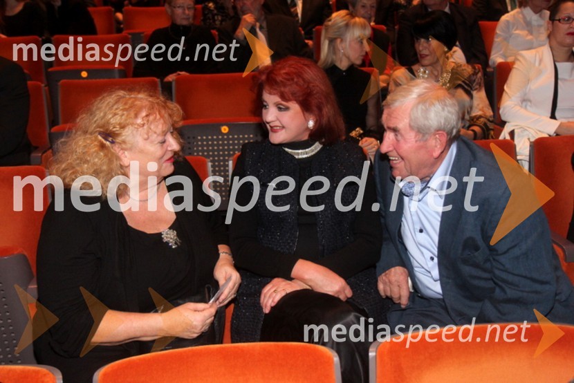 Alenka Cilenšek, igralka; Milena Morača, operna pevka; Jurij Souček, igralec48. Borštnikovo srečanje 2013, otvoritev festivala