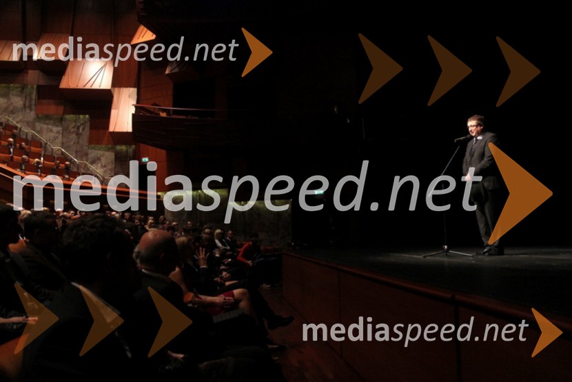 Dr. Andrej Fištravec, župan Mestne občine Maribor48. Borštnikovo srečanje 2013, otvoritev festivala