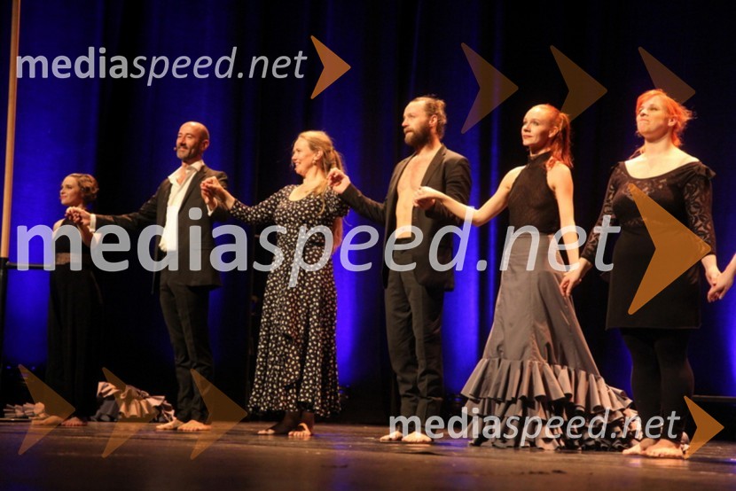 Korak v dvoje po Pii in Pinu, glasbeno-plesna uprizoritev48. Borštnikovo srečanje 2013, otvoritev festivala