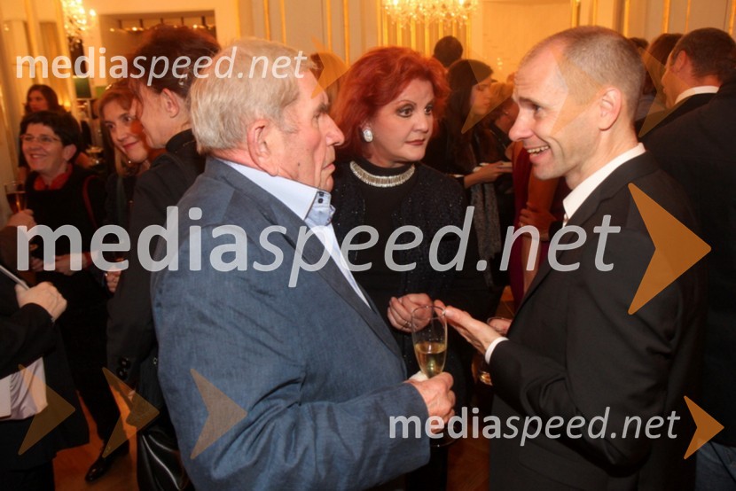 Jurij Souček, igralec; dr. Uroš Grilc, minister za kulturo48. Borštnikovo srečanje 2013, otvoritev festivala