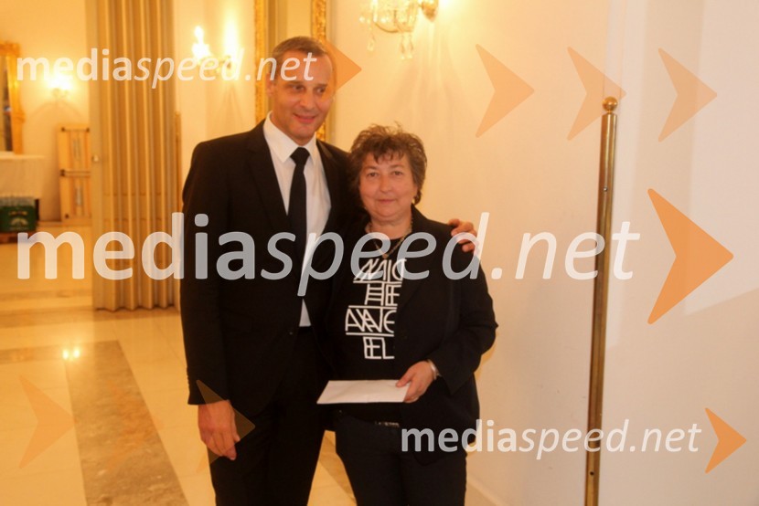 Danilo Rošker, direktor SNG Maribor; Dragica Petrovič, režiserka in producentka48. Borštnikovo srečanje 2013, otvoritev festivala