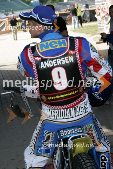 Hans Andersen, DanskaSPEEDWAY, Speedway Grand Prix - VN Poljske 2005 trening