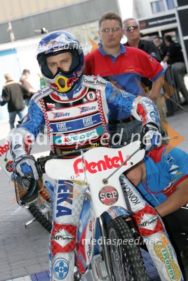 Jaroslaw Hampel, PoljskaSPEEDWAY, Speedway Grand Prix - VN Poljske 2005 trening