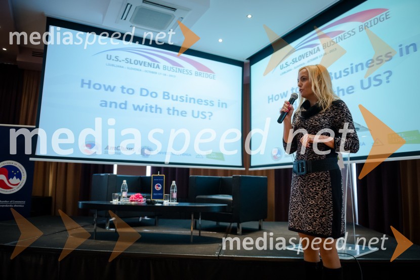 Ajša Vodnik, izvršna direktorica Ameriške gospodarske zbornice (AmCham)U.S. – Slovenia Business Bridge, razvojna in investicijska konferenca, drugi dan