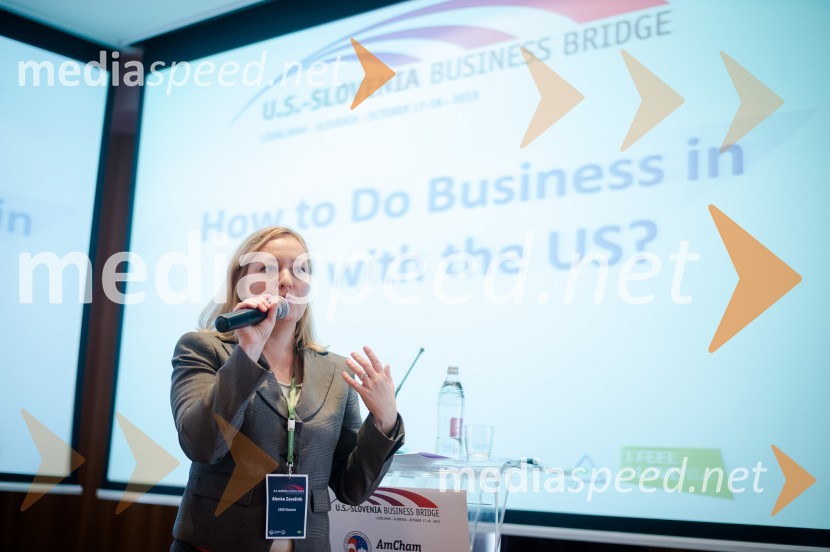 Alenka Zavašnik, CEED SloveniaU.S. – Slovenia Business Bridge, razvojna in investicijska konferenca, drugi dan